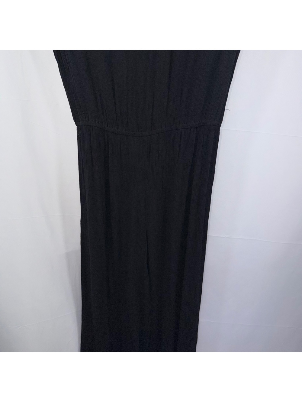 Mud Pie Black Ruffle Romper Size Small Rayon - Picture 3 of 9